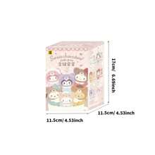 Miniso Sanrio Latte Series Vinyl Blind Boxes, Adorable Characters In Macaron Colors, High-Quality Material, Perfect For Fans And Gift-Giving (1PC, Random Delivery)