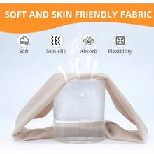 8PCS Summer-Exclusive Non Slip Sports Elastic Soft Running Fashion Headbands Absorb Sweat For Women & Men Working Out, Travel 01 - Brown - View 3