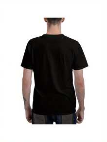 Rage Is Consuming Me Silly Staring Cat Meme T-Shirt - 黑色 1 - 查看 2