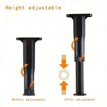 4 件可调节家具腿 - 适用于床和橱柜，耐用的塑料结构，增强稳定性并改善家居装饰 - 彩色 - 查看 2