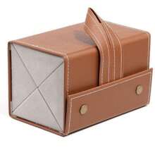 Multifunctional Glasses Case - Large Capacity Leather Glasses Storage Box, High-End Multi-Compartment Sunglasses, Optical Glasses, Eyeglasses Case, Portable Travel Accessory, Wall Mount