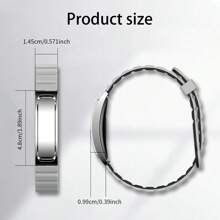 LIGE Men's Bracelet Smart Bracelet, 16mah Low Power Consumption Bracelet, Bracelet Without Touch Screen, No Buttons, New Concept Of Smart Bracelet, Wireless Connection To The Phone, A Variety Of Sports Modes