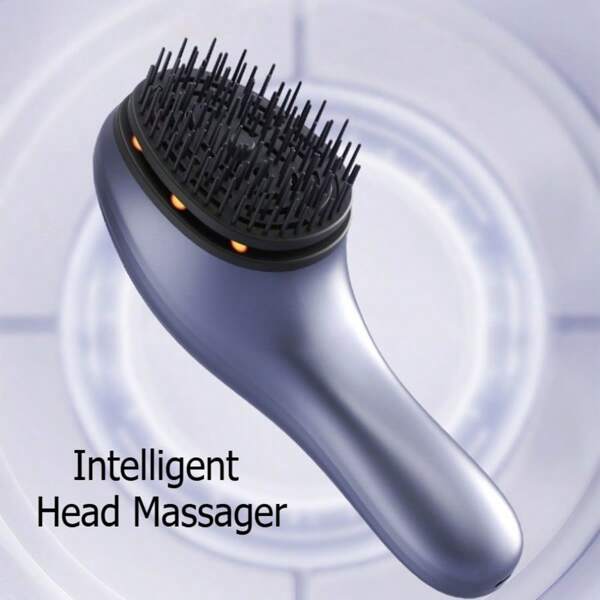 1pc Electric Head Scalp Massager - Rechargeable Scalp Massager For Stress Relax, Deep Clean & Hair Growth