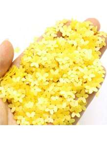 20g Paillettes 10mm Cup Five Finger Flower Sequin 1cm PVC Loose Sequins Pailette DIY Jewelry Making Clothing Sewing Accessories