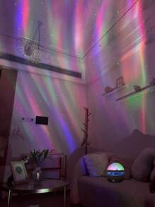 Wireless Remote Control USB Powered LED Star Sky Projector, Affordable Birthday Gift For Game Room/Bedroom, Small Night Light, Meditation Light, Sleep Aid, Ceiling, Star Sky, Room Decor, Home Decor, Lighting Projector