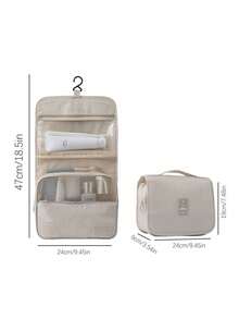 Cirelle 9pcs/Set Travel Packing Cubes, Large Capacity Zipper Organizer Bags, Hand-Held Travel Tote, Storage Bags, Mesh Bags, Cosmetic Pouch, Shoe Bag, Bottle Cover, Drawstring Bags, Regular Pouches, Luggage Bag, Underwear Organizer, Hospital Bag, Shirt, Underwear, Clothes, Cosmetics, Toiletries, Toothbrush And Toothpaste Waterproof Toiletry Kit,Boho Vibes - Multicolor - View 6