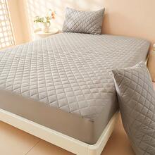 2/3pcs Waterproof Mattress Protector Set - Ultra Breathable & Cloud-Soft, Noiseless Sleep With Non-Slip Grip | Luxury Envelope-Closure Pillowcases (White/Blue/Gray/Dark Green) - All-Season Comfort, Easy-Care & Wrinkle-Resistant - Fits 8-12" Mattress (Pillow Insert Not Included) - 灰色 - 查看 7