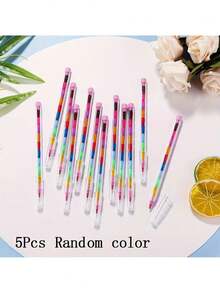 15支装 Mars Twinkle 可拼砌蜡笔，一款多色涂鸦绘画工具，适用于学校、办公室和生日派对。这些神奇的彩色铅笔色彩鲜艳，是办公用品和学校用品的理想选择。