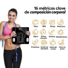 Archy Bascula Digital Corporal Analizador de Composición Corporal con Comparativo Histórico Inteligente App Bluetooth Inalambrica 180kg Balanza Precisa Compatible Android y iOS Incluye Pilas ,bascula digital corporal,bascula corporal,báscula de peso corporal ,bascula inbody,basculas peso corporal,basculas - Negro - Ver 3