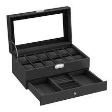 Watch Boxes & Organizers - Black - View 9