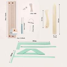 Perforatore manuale per libri in plastica, strumento per rilegatura a punto metallico, materiale scolastico, articoli per il ritorno a scuola