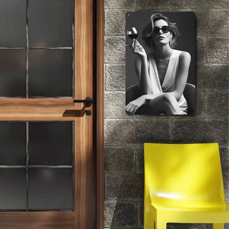 Metal Sign 8x12in 2D Flat - Durable Outdoor Street Signs For Yard Or Garden - Multicolor - View 1