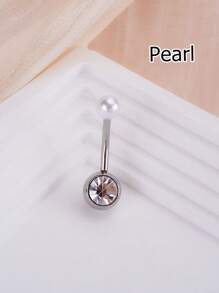 1 buc inel la modă din oțel inoxidabil cu zirconiu cubic, inel pentru buric potrivit pentru buric, bijuterii pentru piercing pentru buric, bară de piercing pentru buric, inele pentru buric, unghii pentru buric, inele pentru buric, bijuterii pentru piercing pentru buric pentru femei și fete, purtare zilnică