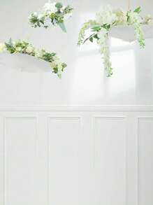 1Pc White Paper Umbrella Wedding Party Decoration, Wedding Table Centerpieces, Wedding Bridal Props, Vase Flower Arrangement Accessories, Photography Props, DIY Painting Supplies