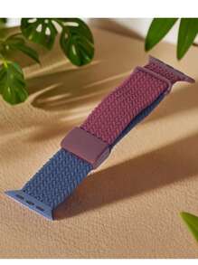 1 pieza Correa magnética de nailon elástica y colorida compatible con de 38mm, 40mm, 41mm, 42mm, 44mm, 45mm, 49mm para mujer y hombre, pulsera deportiva trenzada elástica de repuesto compatible con la correa del Serie 10 9 8 7 6 5 4 3 2 1 SE Ultra 1 y 2