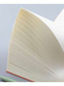 1pc Extra Large & Extra Thick A3 Size Notebook, Over 360 Pages, Leather Cover, Unique Fashion Creative Notebook, Suitable For Students, Sketchbook, Drawing Book, School Supplies,Back To School - Multicolor - View 9