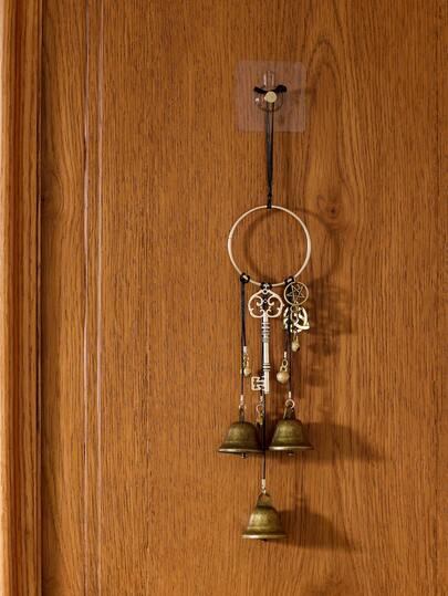 Cirelle 1 pieza Decoración de manija de puerta de campana Estera de viento de mimbre Decoración del hogar, Decoración del hogar, Decoración de la habitación, Decoración de pared