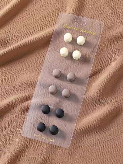 12pcs Magnetic Scarf Clips, Multi-Functional Magnetic Scarf Buttons Colorful Brooch Pins Magnetic Scarf Clips For Women Clothing Scarves, 3 Colors (No Card Paper) For Dress