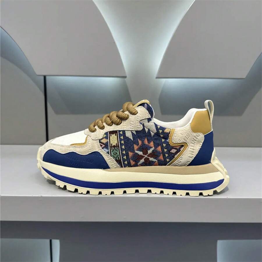 Men Casual Athletic Shoes - White - View 1