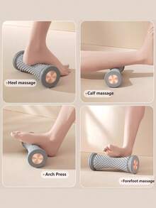 1 pezzo Massaggiatore plantare Palla da Yoga Rullo per Massaggio ai Piedi Rilassamento Muscolare Corpo Gambe e Mani Attrezzo per Fitness e Salute, Rullo da Massaggio Multifunzionale per i Piedi, Palestra