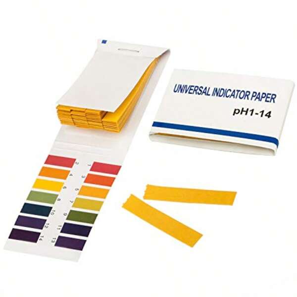 2pcs Universal PH Test Strips, PH 1-14 Litmus Test Paper, 80 Sheets Per Pack, Suitable For Soil, Water, Saliva, Cosmetics, Pet Food And Diet PH Testing,School Supplies,Back To School
