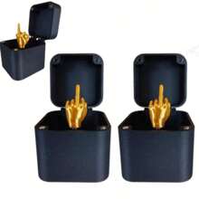1pc-Surprise Middle Finger Gift Box, Middle Finger In A Box, Annoying Gift Box, Prank Gift Box, Just For You Gift Box, Adult Prank Hand Prank Pop-Up Gift Box, Funny Prank Gift Box For Office Desktop Decoration