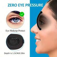 1/2/5 pièces Masque pour les yeux à design stéréoscopique, 100% occultation, ultra doux, masque de sommeil, sangle réglable, respirant et léger, convient pour le repos et les voyages - cadeaux de Noël et du Nouvel An pour la famille et les amis
