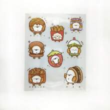 4pcs/Pack Creative Transparent PET Sticker Set, Student DIY Sticker For Water Bottle, Phone Case, Scrapbooking Material,Back To School,School Supplies