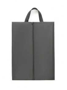 1 pièce/5 pièces Sac de rangement pour chaussures de voyage personnalisable en toile Oxford, pochette de rangement personnalisée avec nom, sac fourre-tout pour chaussures résistant à l'eau et portable, cube de rangement pliable, adapté pour les voyages, la maison, la rentrée des classes