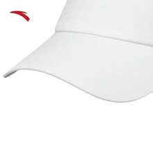 Anta Gorra de mujer transpirable y de secado rápido para tenis, maratón, ciclismo, con protección UV, gorra deportiva ligera - Blanco puro -2 - Ver 5