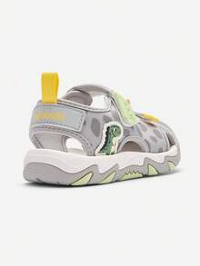 Balabala Kids' Sports Sandals Boys' Girls' Breathable Shoes 2025 Summer River Shoes Anti-Slip - Gray Green Tone - View 5