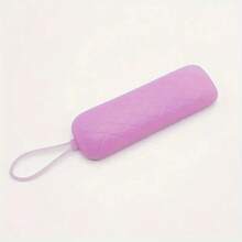 Universal Luminous Silicone Remote Control Cover With Hanging Rope - Used As A Protective Cover For TV Streaming Sticks And Voice Remote Controls, , Hisense, And Roku TV Remote Controls, With Shock-Absorbing, Anti Drop, Anti Scratch, And Dust-Proo - 紫色 - 查看 2