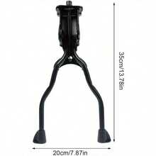 Double Leg Bicycle Kickstand MTB Bike Holder Parking Rack Kick Centre Stand For 26 Inches Or Above - Black - View 3