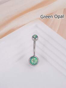 1 buc inel la modă din oțel inoxidabil cu zirconiu cubic, inel pentru buric potrivit pentru buric, bijuterii pentru piercing pentru buric, bară de piercing pentru buric, inele pentru buric, unghii pentru buric, inele pentru buric, bijuterii pentru piercing pentru buric pentru femei și fete, purtare zilnică