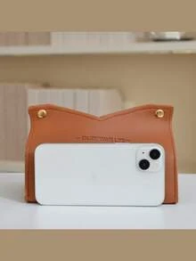 Minimalistisch & modischer Happy Muster Kunstleder Taschentuchbox, nordischer Stil Leder Taschentuchbox, nordischer Ins Leder Taschentuchbox, Nachttisch Hochwertige Taschentuchbox, luxuriöse kreative Taschentuchbox, geeignet für Zuhause, Wohnzimmer, Badezimmer, Schlafzimmer, Hotel und Auto Taschentuch Aufbewahrung Dekoration - Verschiedenfarbig - Übersicht 4