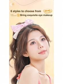 120pcs Natural Simulation Of Glue Free False Eyelashes - Mi giả Sudaji - Xem 8