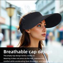 Outfly Lightweight Seamless Breathable Foldable Baseball Cap, Ideal For Outdoor, Travel, Running, Golf, Tennis Sports, All-Purpose Essential - Multicolor - View 4