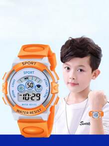 1pc Youth Digital Watch | Multi-Function, Luminous, Timing, Alarm, Date Viewable | Suitable For Birthday Gifts, Graduation Season Gifts, Festival Gifts For Teenagers