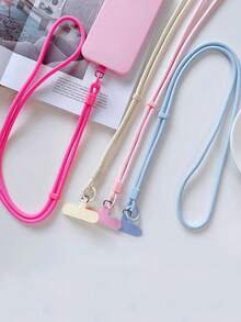 1 pezzo Cordino regolabile con fibbia semplice, unisex antiscivolo, adatto per telefono, fotocamera, borraccia, borsa e altri oggetti, con cuscinetto imbottito