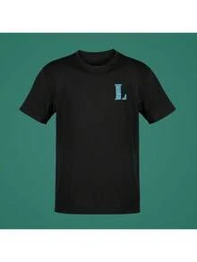 Premium 100% Cotton Kisses T-Shirt For Boyfriend Couple Kisses Black White Streetwear Release 2025 Kisses L Blue Unisex Shirt