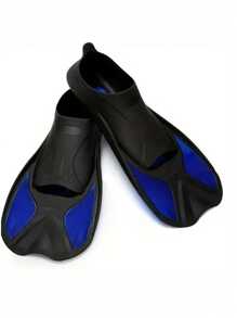 Pinne da snorkeling, pinne da nuoto da viaggio corte, adatte per snorkeling, immersioni, uomini e donne adulti, pinne da allenamento per giovani, accessori da spiaggia, accessori da piscina