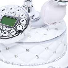 Rainaut Vintage Telephone Imitation Antique Phone Retro Rotary Dial Telephone Corded Old Fashion Antique Landline Telephone Decor Antique Phone For Home Office Hotel Cafe Bar Decoration Gifts