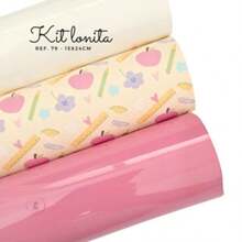 Canvas Kit With 3 Colors - 15 X 24 Cm Each Color (Approximately) - Kit Ref 79 - View 2