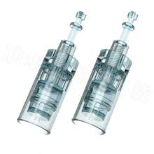 5PCS Ultima Dr Pen M8 Cartridges Microneedle Replacement Needle Tip 16 PINS/36 PINS/42PINS/Round Nano /24PINS/3D Nanno/5D Nano MTS Microneedling Replacement Cartridges Nano Needle