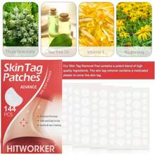 144pcs Face Care Patches, Hydrocolloid Material For Blemish Coverage, Contains Safe Botanical Ingredients, Gentle & Non-Irritating, Alcohol-Free, Relaxes Mind And Relieves Fatigue