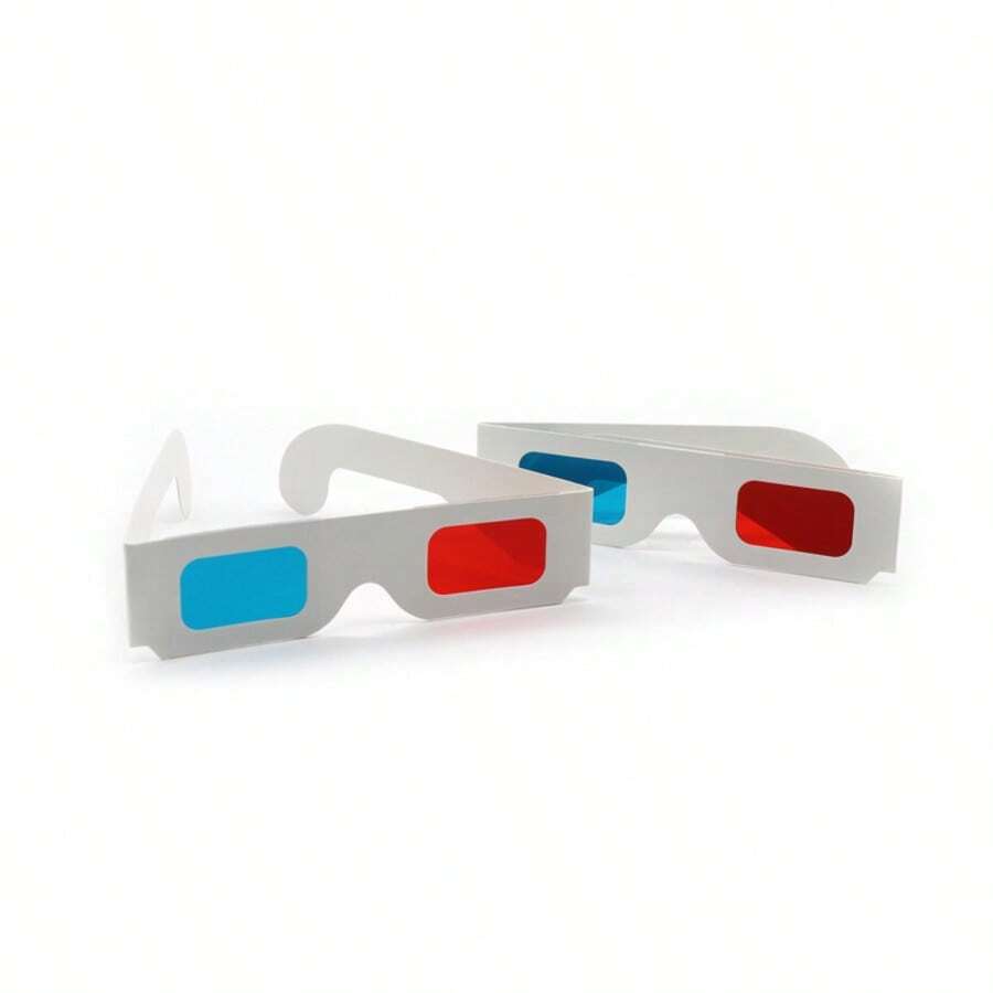 3D Stereoscopic Glasses Red Blue 3D Paper Frame Stereoscopic Glasses 3D Cinema Glasses - Multicolor - View 1