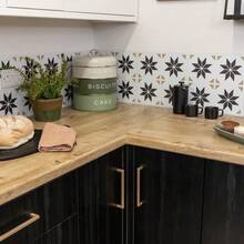 Dc Fix RIBBECK OAK Sticky Back Plastic, Self Adhesive Vinyl, Kitchen Wrap For DIY Projects - 1 - View 2