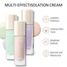 Zeesea Primer Makeup untuk Menyamarkan Pori-Pori, Memperbaiki Warna Kulit, Alas Makeup, Melembapkan, Mencerahkan 30g - Hijau - View 4