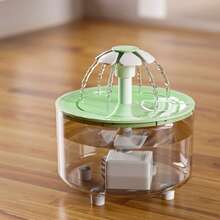 1.5L Transparent Flower Shaped Pet Water Dispenser, For Cats & Dogs - Multicolor - View 8