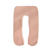 U-Shaped Maternity Body Pillow Cover For Sleeping, 2025 Upgrade Washable Removable Maternity Pillow Cover, Belly & Waist Relief, Soft, Comfortable Support With Concealed Zipper Multiple Colors Available Designed, Gifts For Pregnant Women Mom - Màu Khaki - Xem 9